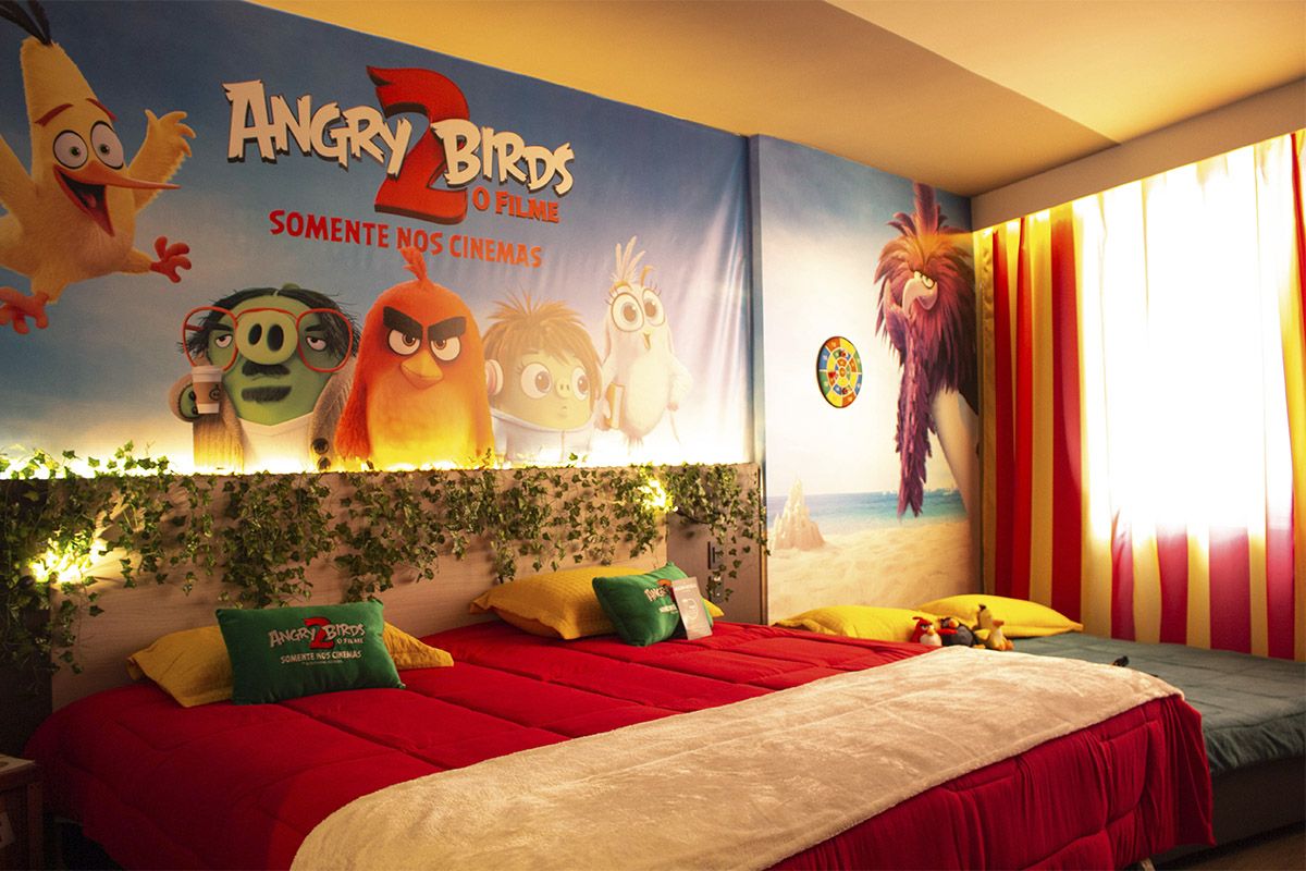 VENHA SE AVENTURAR NO NOVO QUARTO ANGRY BIRDS 2 NO NOVOTEL ITU GOLF & RESORTS