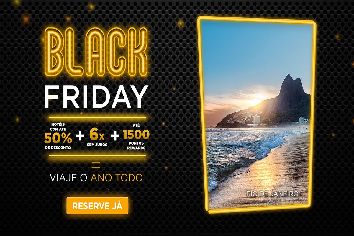 ACCOR INICIA CAMPANHA PARA BLACK FRIDAY COM DESCONTOS DE ATÉ 50% EM SEUS HOTÉIS