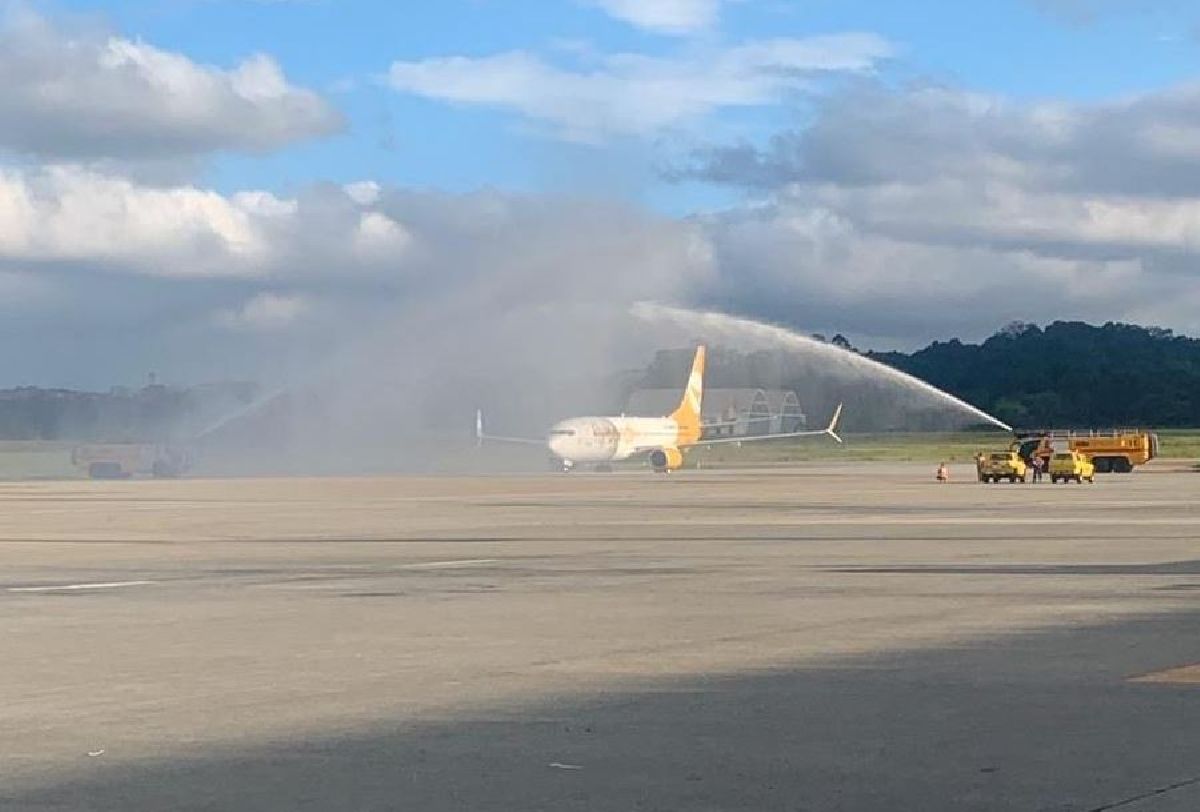 CONFIRA COMO FOI A INAUGURAÇÃO DAS OPERAÇÕES DA FLYBONDI NO AEROPORTO INTERNACIONAL DE SÃO PAULO, EM GUARULHOS