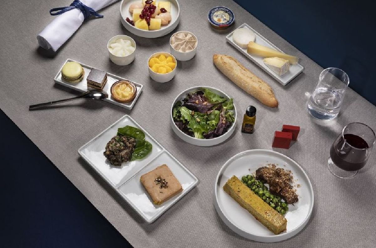 AIR FRANCE EXPANDE OFERTA DE COMIDAS E BEBIDAS EM SEUS VOOS