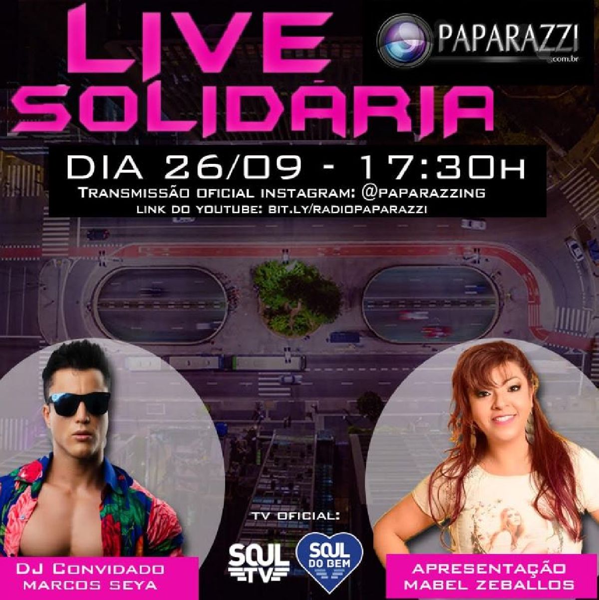 A RÁDIO PAPARAZZI E O PROGRAMA POINTMIX REALIZAM LIVE SOLIDÁRIA EM PROL ÀS CAMPANHAS EM SÃO PAULO