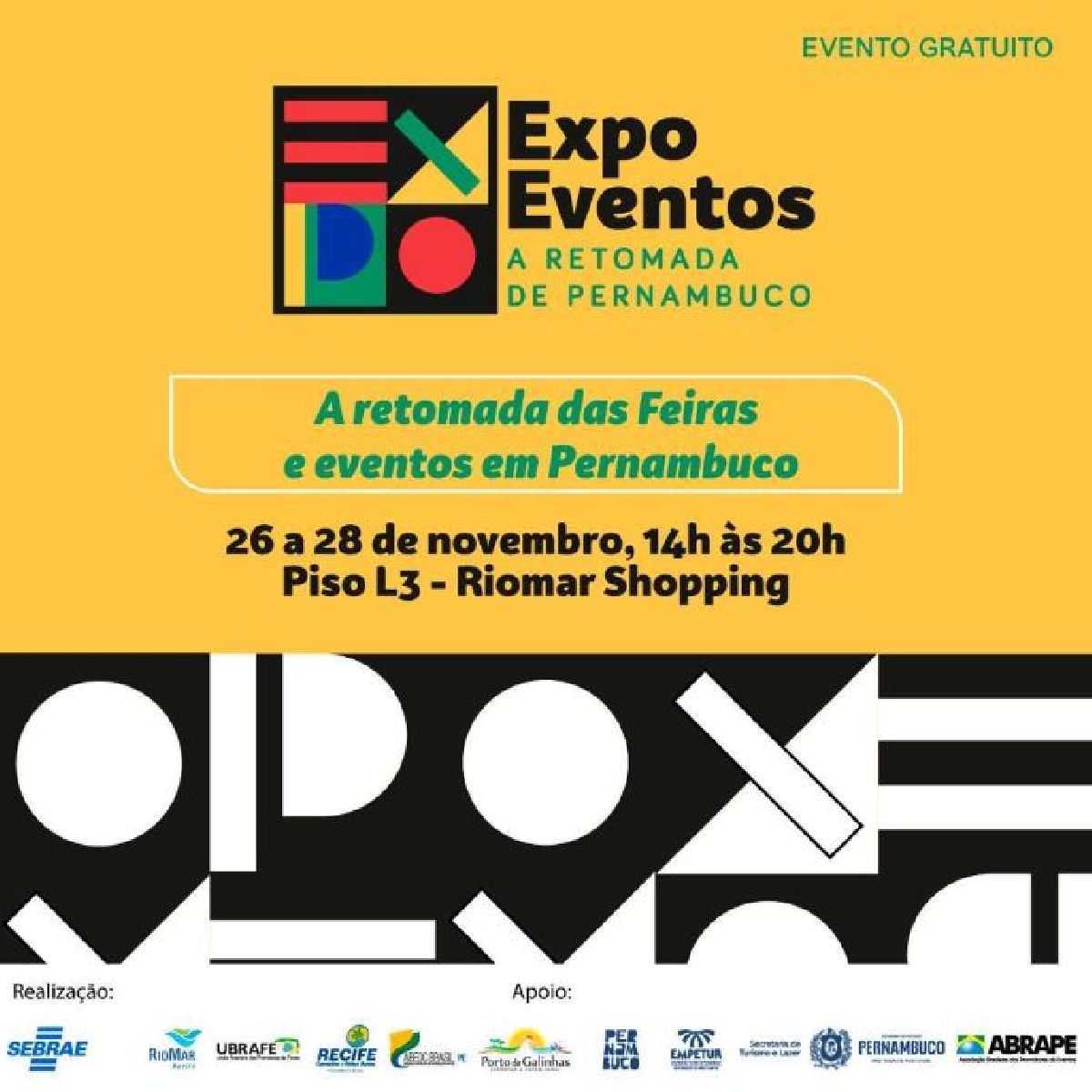 FEIRA REÚNE MAIS DE 40 EXPOSITORES DO SETOR DE EVENTOS NO RIOMAR SHOPPING