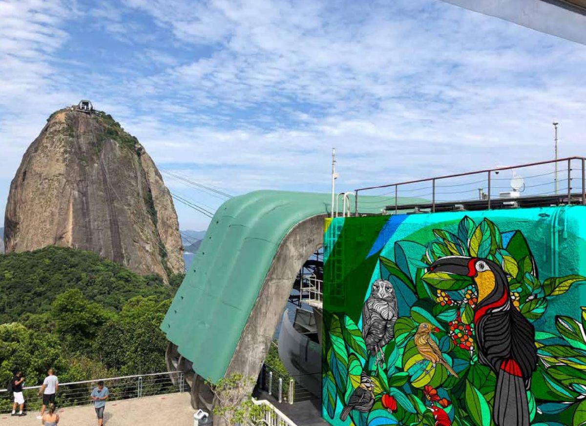 BONDINHO PÃO DE AÇÚCAR ANUNCIA PINTURA COM ARTE NAS ESTAÇÕES EM PARCERIA COM A UIA2021RIO EXPO