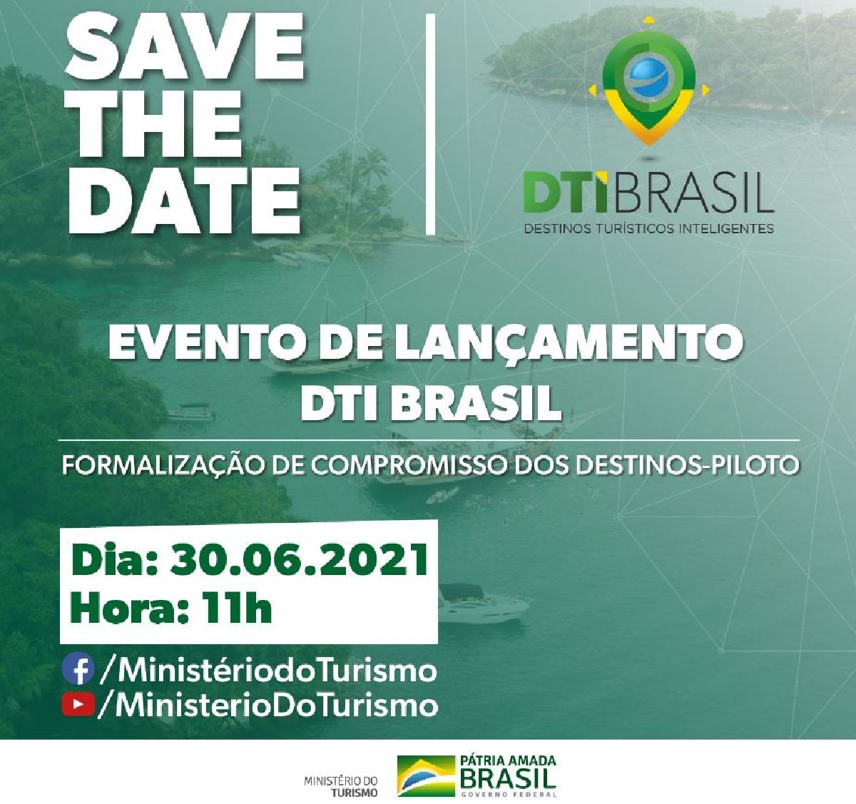 CIDADES BRASILEIRAS OFICIALIZAM ADESÃO AO PROJETO DE IMPLANTAÇÃO DE DESTINOS TURÍSTICOS INTELIGENTES