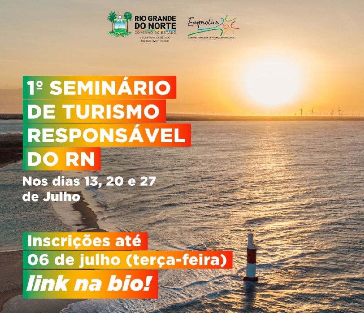 RIO GRANDE DO NORTE PROMOVE 1º SEMINÁRIO DE TURISMO RESPONSÁVEL