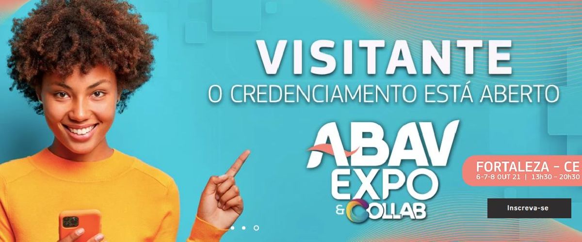 ABAV EXPO & COLLAB – 6 A 8 DE OUTUBRO DE 2021