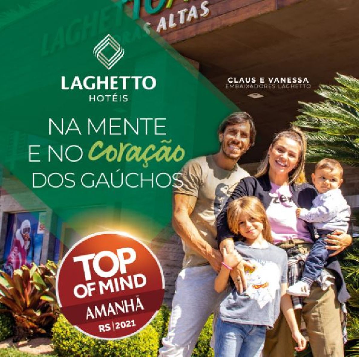 LAGHETTO HOTÉIS NA MENTE E NO CORAÇÃO DOS GAÚCHOS