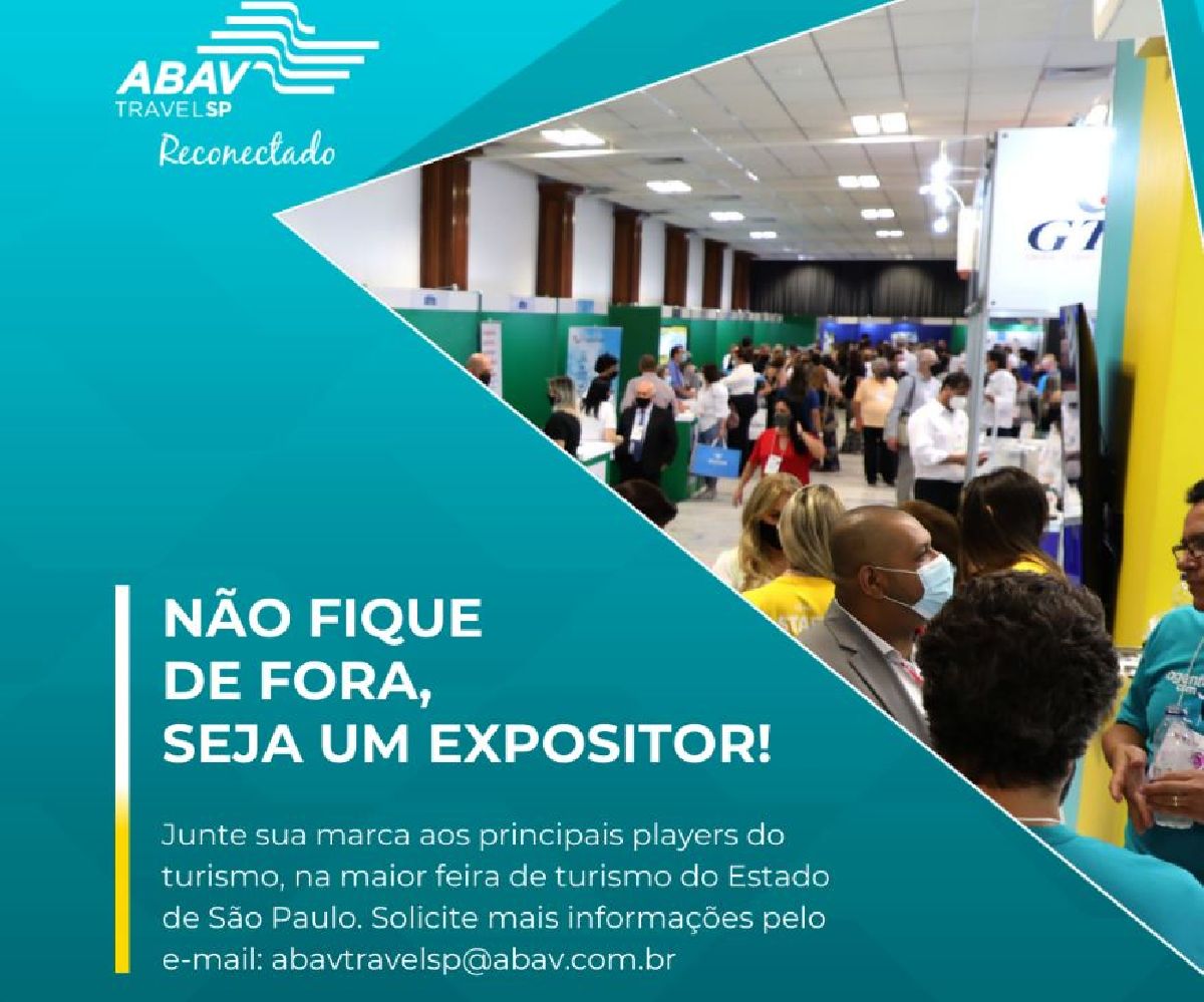 ASSOCIADOS ABAV-SP | AVIESP TERÃO HOSPEDAGEM GRATUITA PARA ABAV TRAVELSP