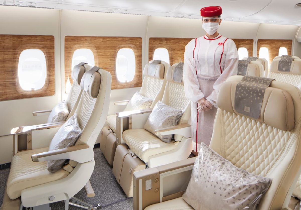 EMIRATES LANÇA SERVIÇO DE CHECK-IN EM CASA GRATUITO PARA CLIENTES DA PRIMEIRA CLASSE