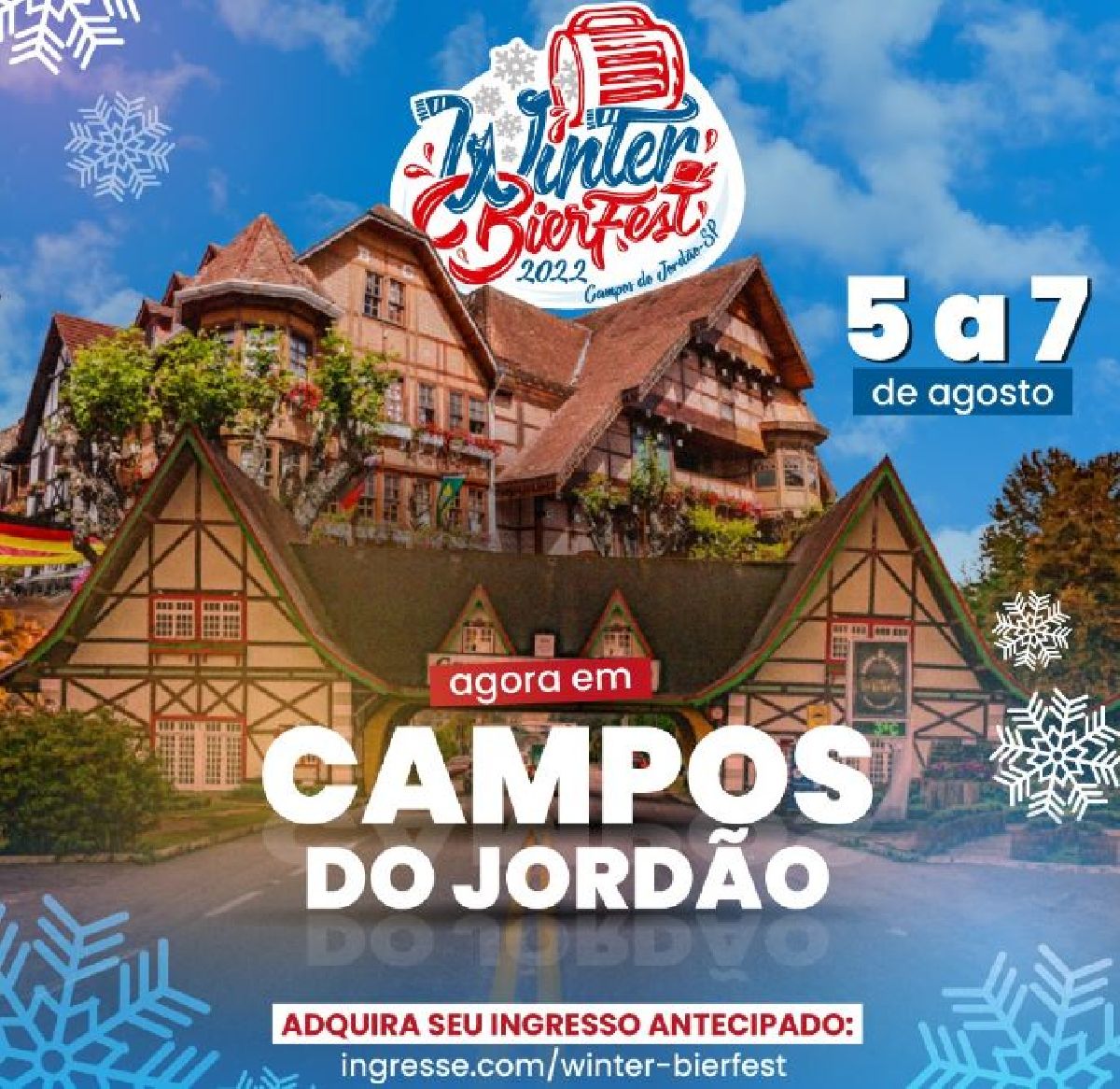 WINTER BIERFEST 2022 CHEGA À CAMPOS DO JORDÃO, ONDE O CLIMA, AS ATRAÇÕES TURÍSTICAS E EVENTOS TRANSFORMAM A CIDADE EM UM DOS PRINCIPAIS DESTINOS DO INVERNO