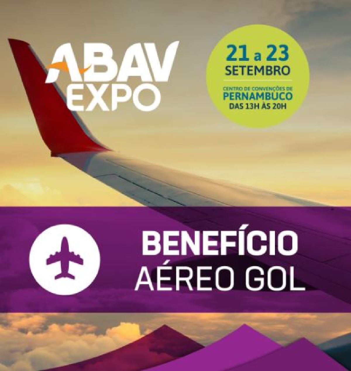 GOL e ABAV Nacional lançam desconto exclusivo para visitantes da ABAV Expo