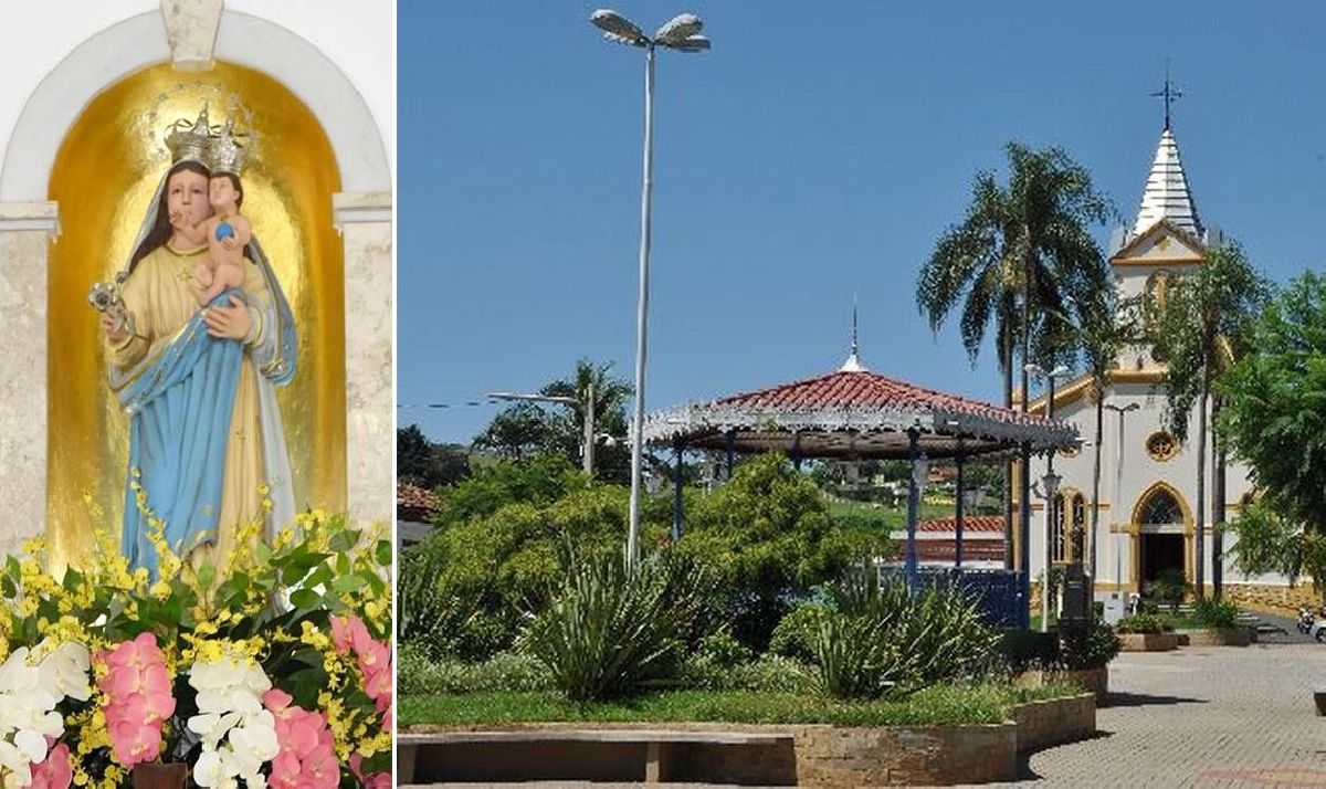 CONTAGEM REGRESSIVA PARA A FESTA EM LOUVOR DA PADROEIRA NOSSA SENHORA DAS BROTAS DA ESTÃNCIA HIDROMINERAL DE LINDOIA, QUE COMEÇA AGORA DIA  30 DE AGOSTO A 11 DE SETEMBRO. O EVENTO É UMA TRADIÇÃO DE MAIS DE 100 ANOS