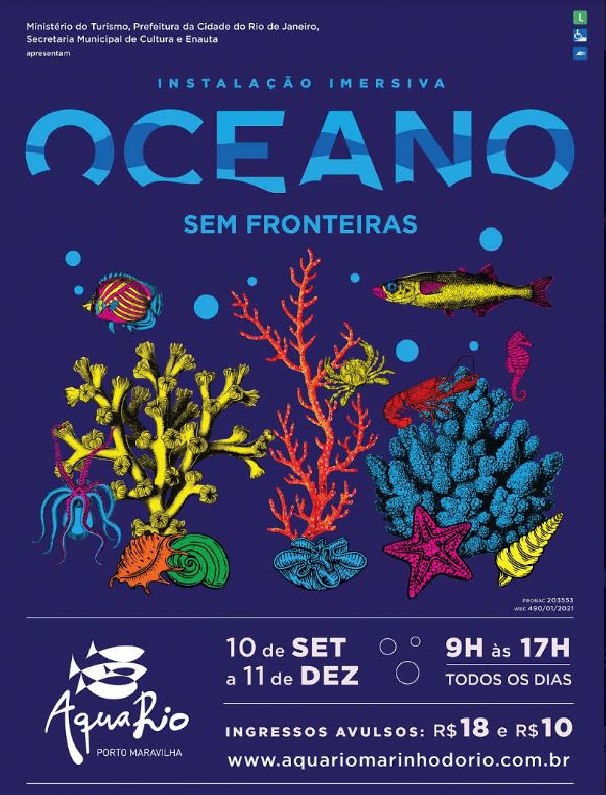 EXPOSIÇÃO IMERSIVA OCEANO SEM FRONTEIRAS TEM APOIO DA REDE WINDSOR HOTEIS