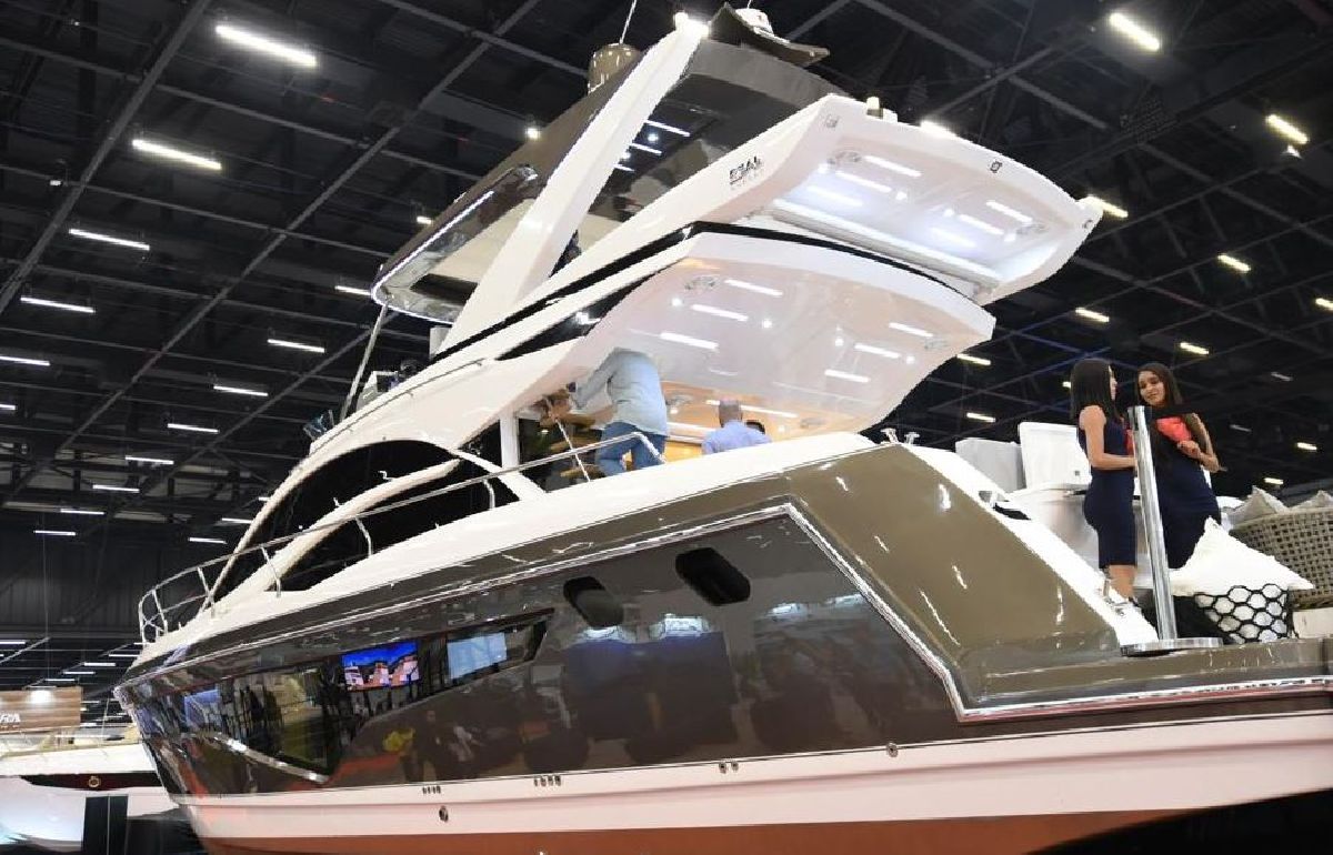 CARLOS NASCIMENTO, MAX FERCONDINI E IBERÊ THENÓRIO COMPARTILHAM EXPERIÊNCIAS DO MUNDO NÁUTICO NO SÃO PAULO BOAT SHOW