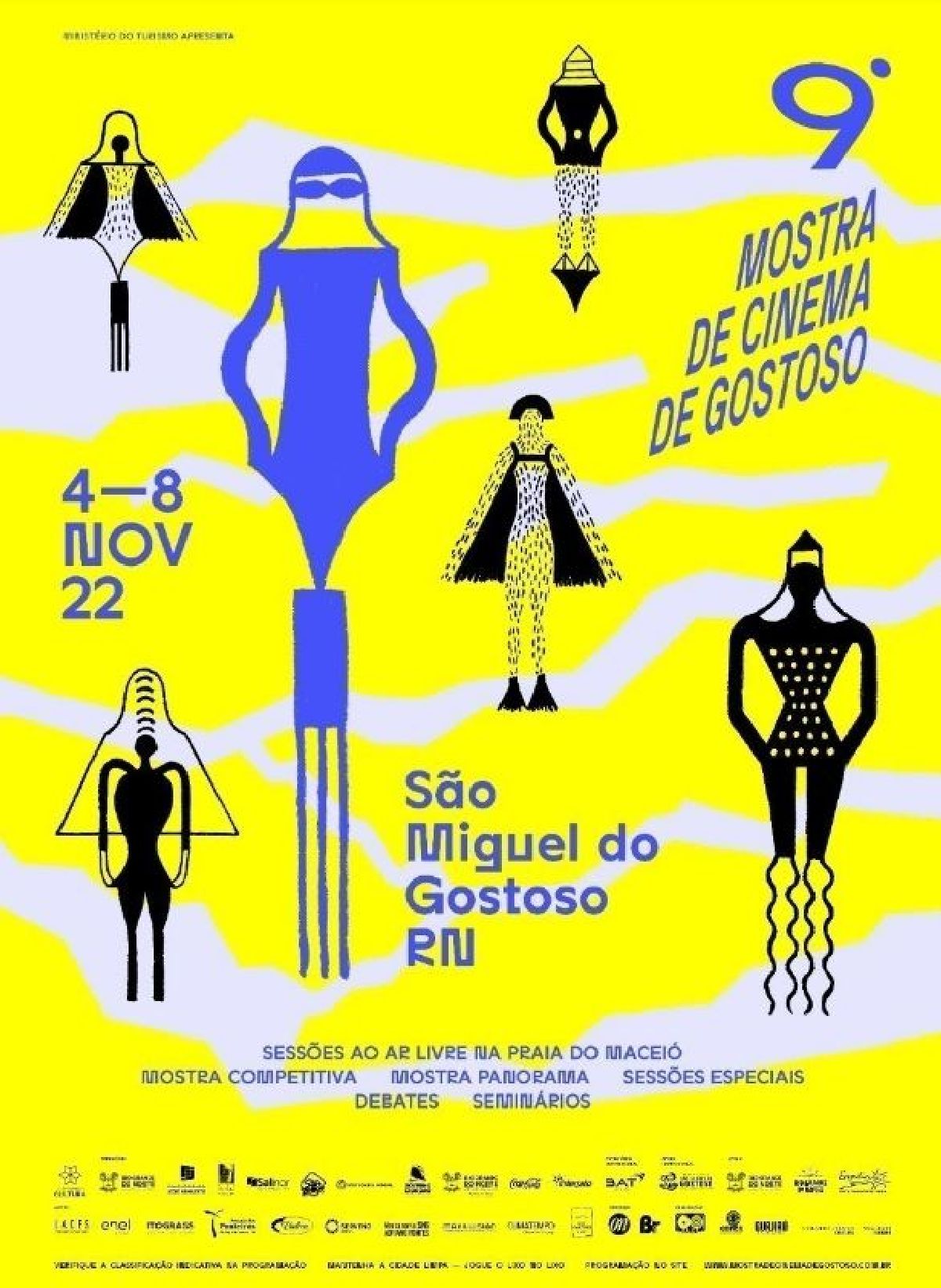 9ª MOSTRA DE CINEMA DE GOSTOSO  APRESENTA SUA NOVA IDENTIDADE VISUAL