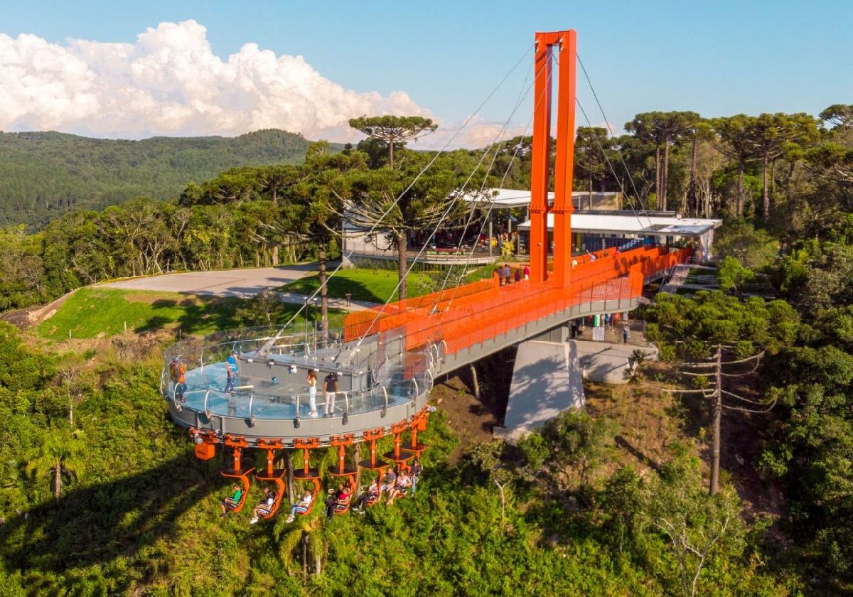 Skyglass Canela bate recorde em 2022, chegando a 380 mil visitantes