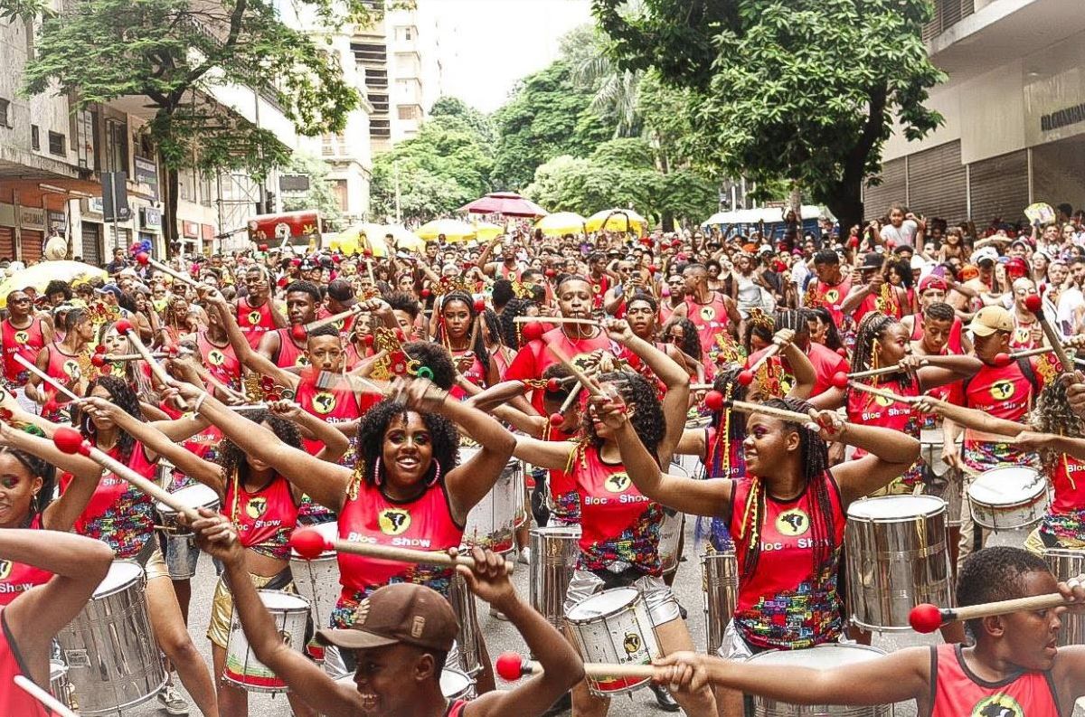 Bloco Show fará seu desfile principal, com crianças e adolescentes de grandes comunidades em BH, no domingo dia 19 de fevereiro 