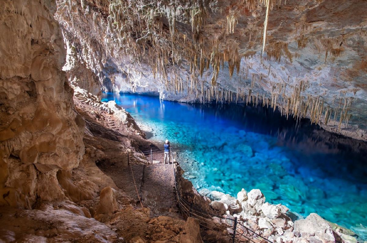 Conheça as grutas de Bonito, no Mato Grosso do Sul