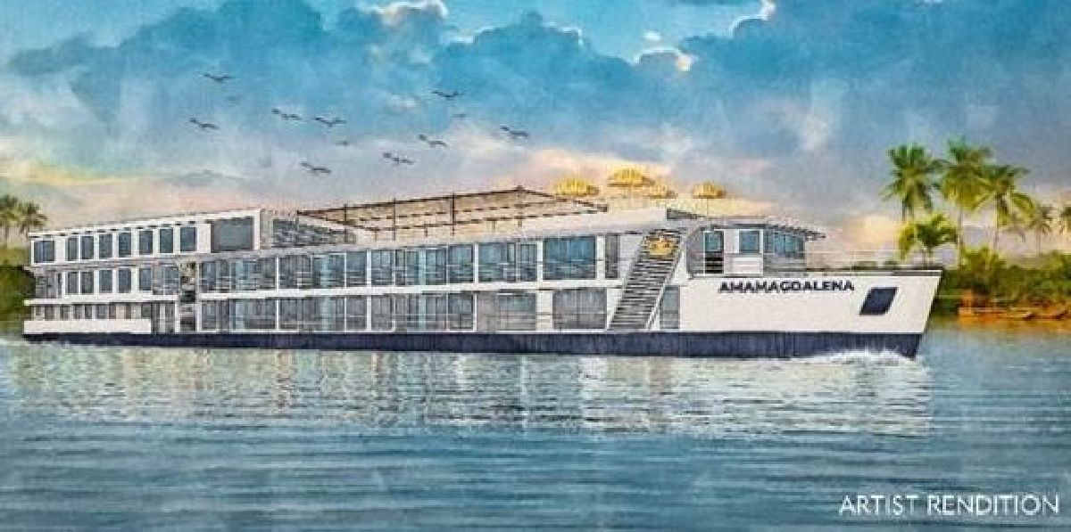 AmaWaterways apresenta detalhes dos novos navios que vão navegar pelo rio Magdalena, na Colômbia