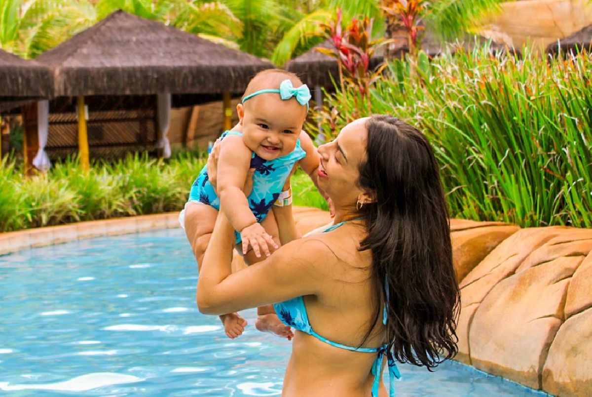 Mães entram de graça em parque aquático do interior de São Paulo na semana do Dia das Mães