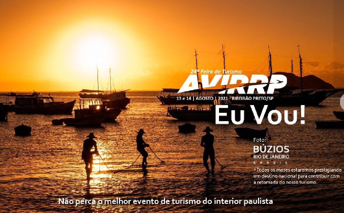 25ª. Feira de Turismo AVIRRP 2023, abre as inscrições para : Agentes de Viagem, Caravanas Expositores, Imprensa  e Visitantes