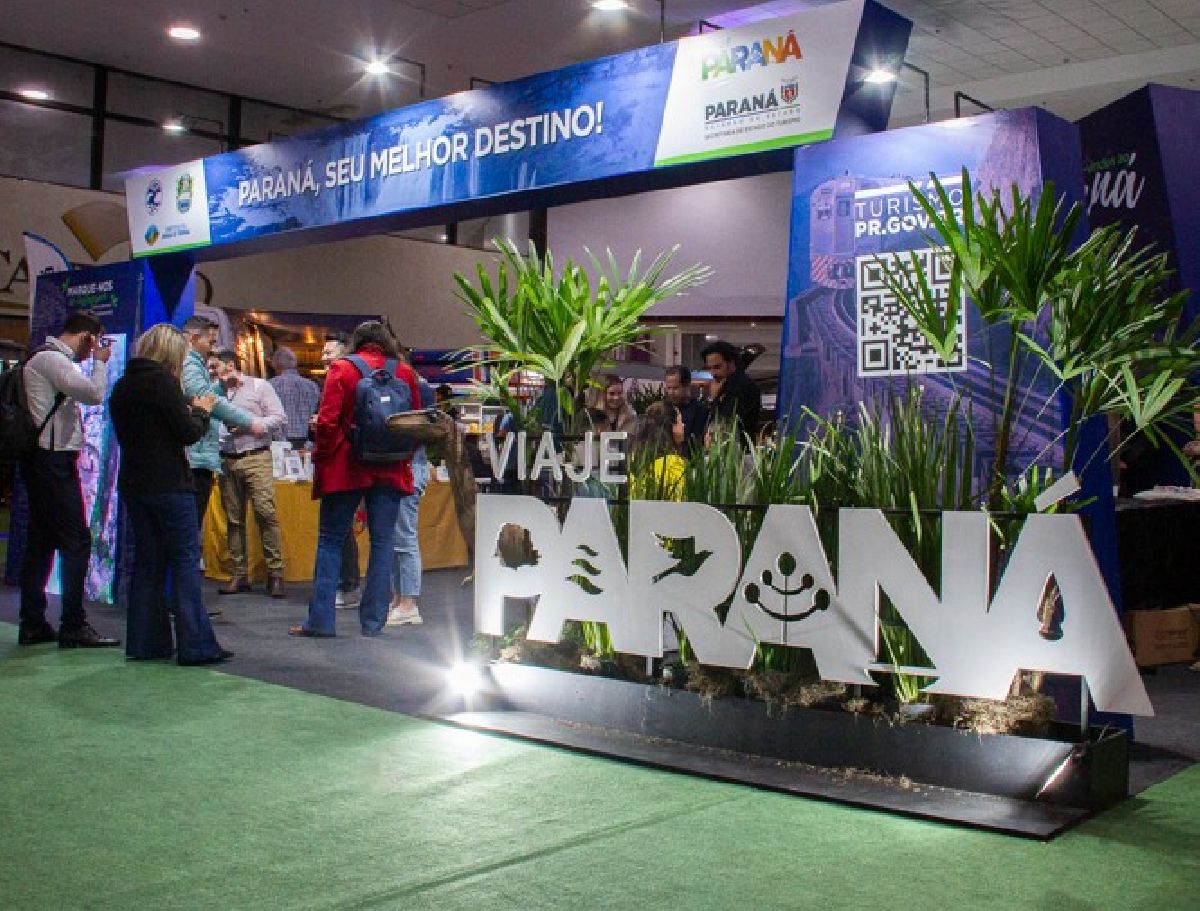 Governo doEstado do Paraná reforça a divulgação dos segmentos turísticos paranaenses na Expo Turismo 2023