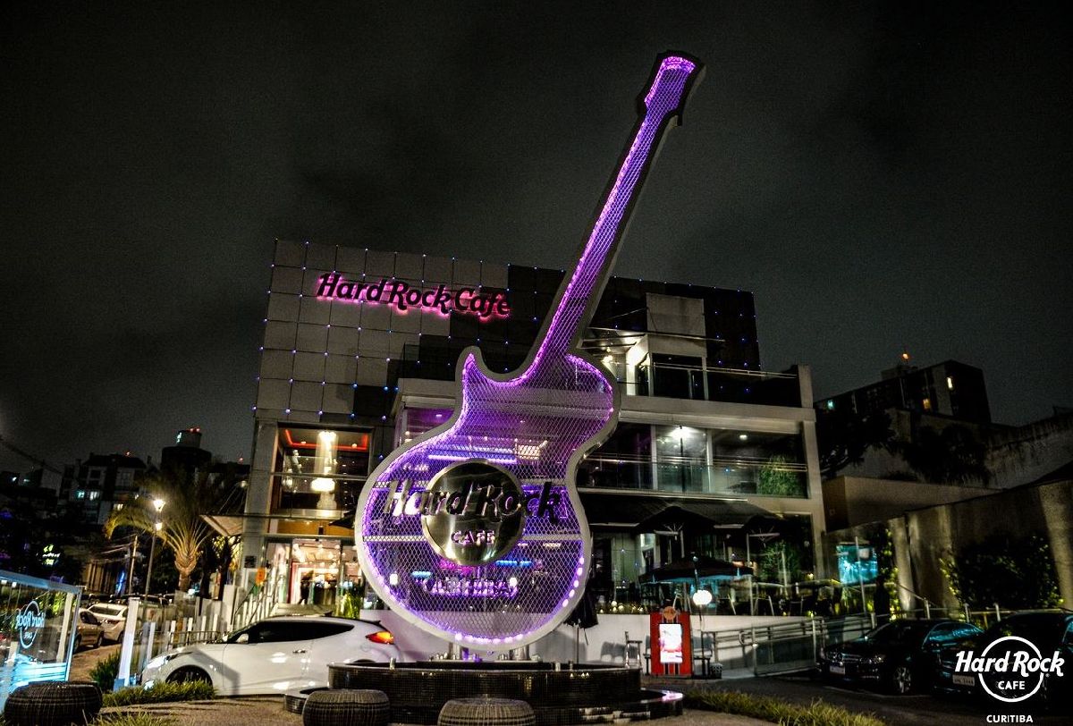 Hard Rock Cafe Curitiba recebe o prêmio de melhor franquia do mundo