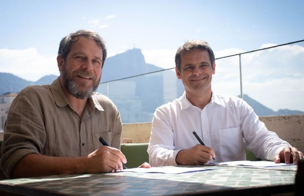 Presidente-executivo do Visit Rio, Carlos Werneck e presidente da Invest. Rio, Alexandre Vermeulen