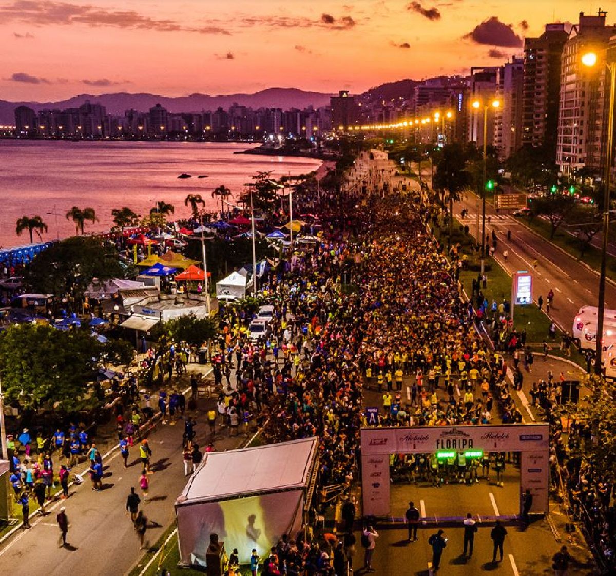 Maratona de Floripa transforma Florianópolis na capital nacional da corrida de rua neste fim de semana