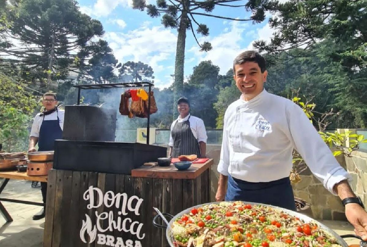 Dona Chica na Horta recebe comitivas de cavalo  em evento com muitas atrações típicas e  Almoço Tropeiro