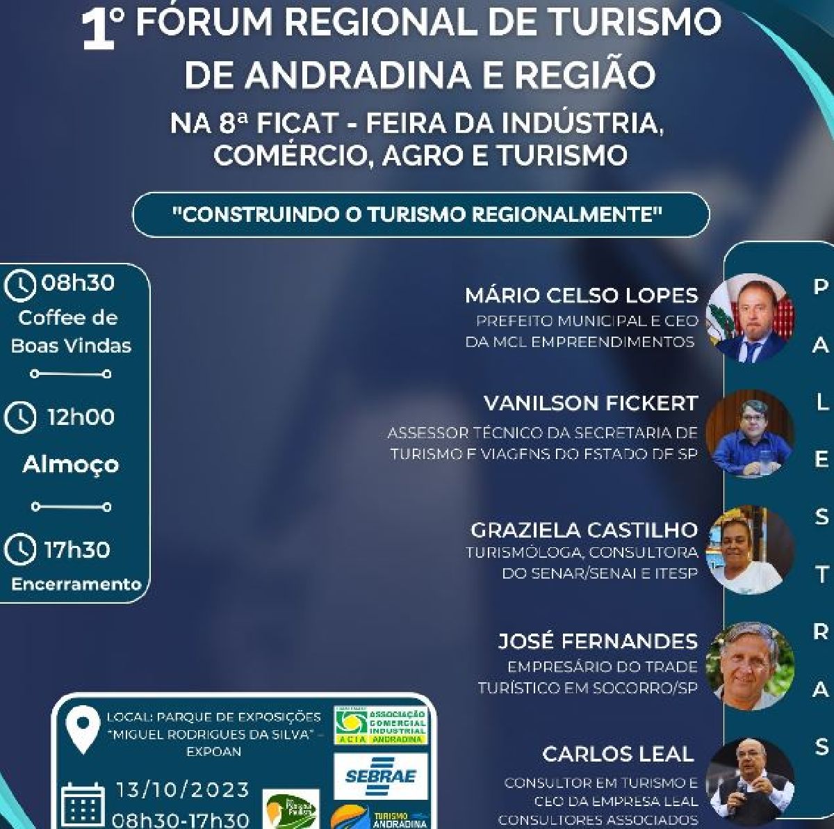 1º Fórum Regional de Turismo de Andradina e Região