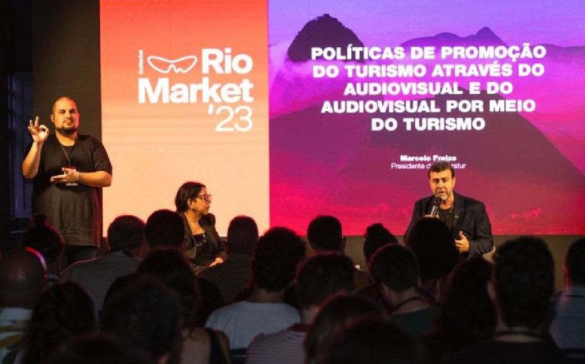 No RioMarket, Embratur apresenta estratégias que unem audiovisual e turismo na promoção do Brasil no exterior
