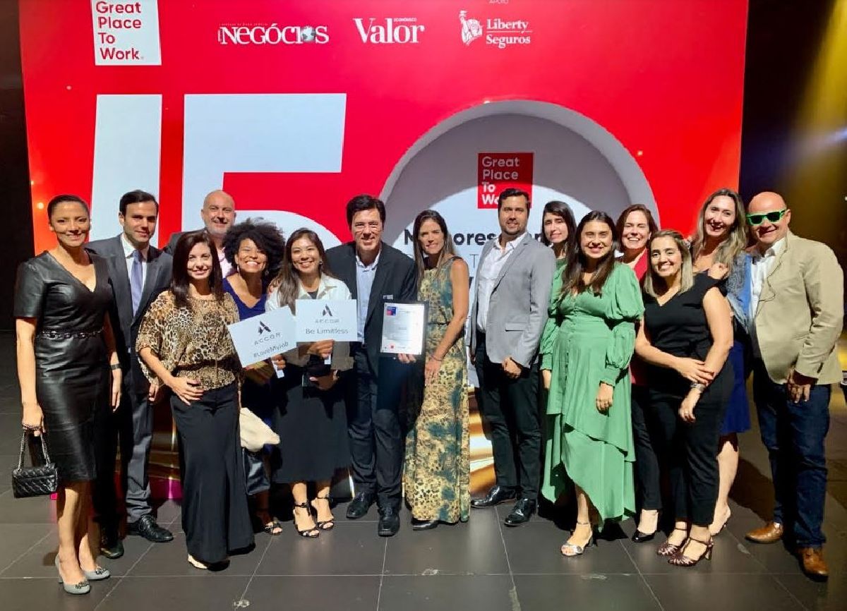  Accor está entre as 15 melhores empresas para trabalhar no ranking da Great Place to Work Brasil