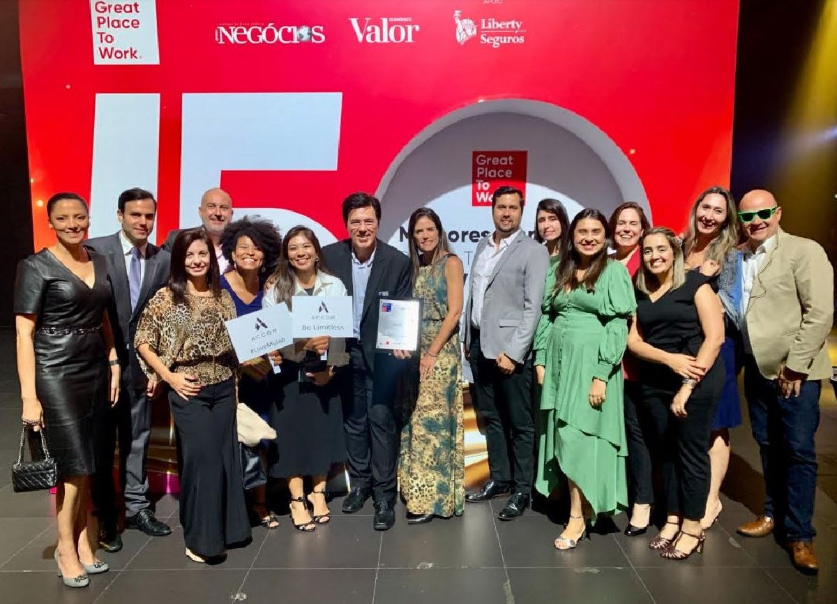  Accor está entre as 15 melhores empresas para trabalhar no ranking da Great Place to Work Brasil