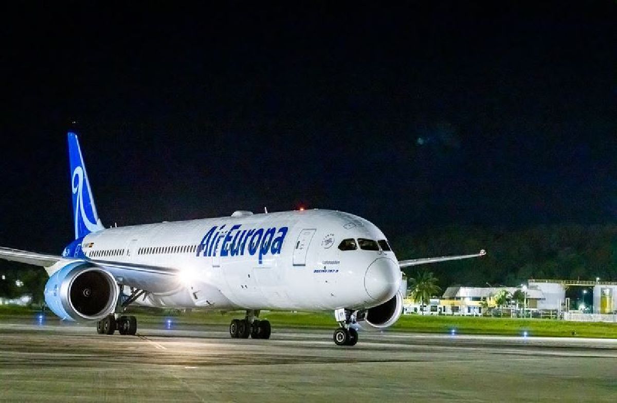 Air Europa transportou mais de 1,1 milhão de passageiros na rota Salvador x Madrid em 20 anos