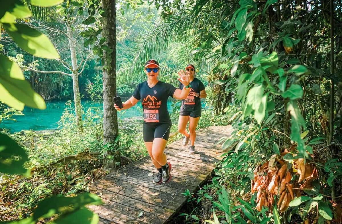 Nascente Azul vira cenário de emocionante prova de trail running