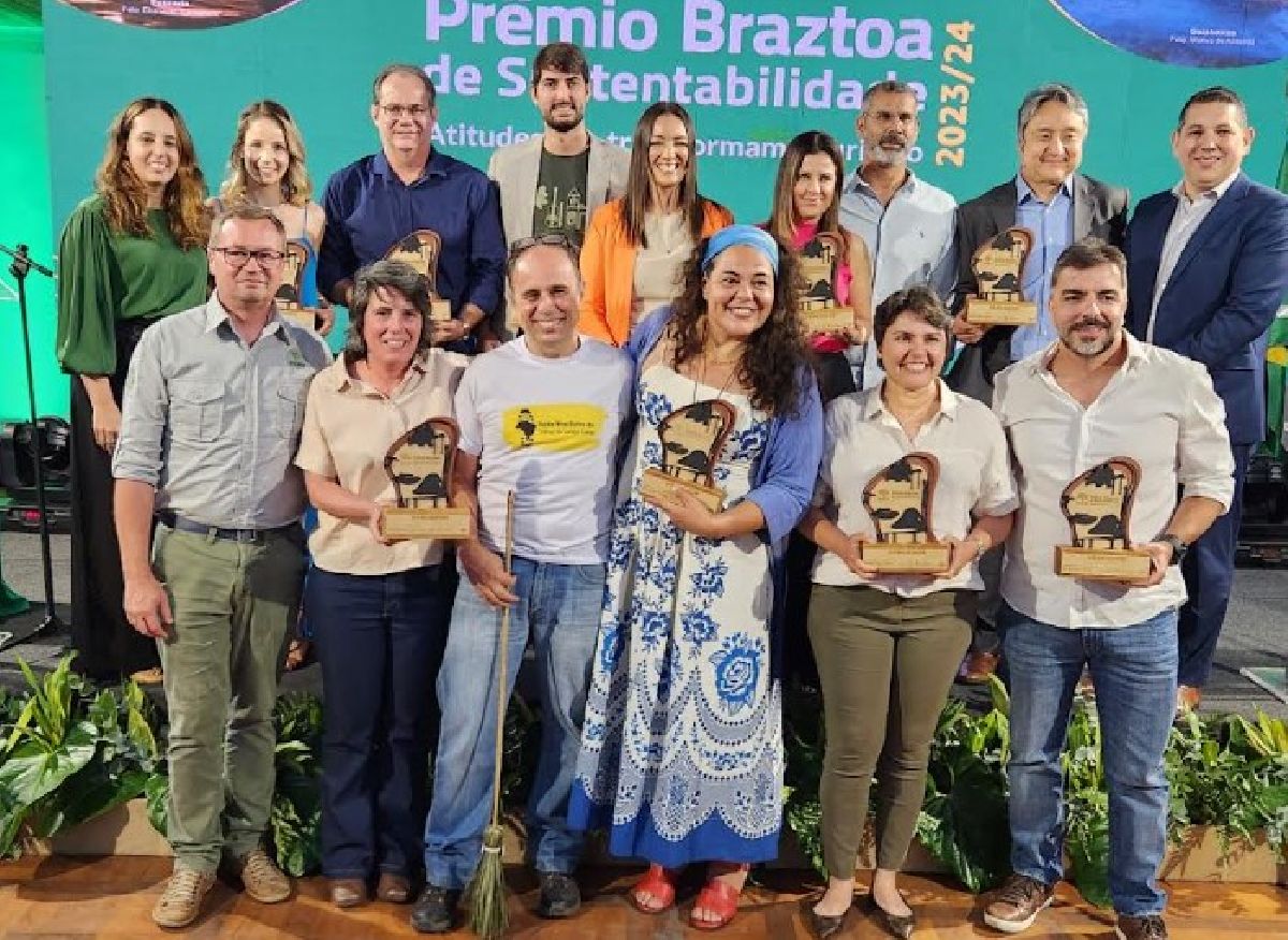 11ª edição do Prêmio Braztoa de Sustentabilidade 2023/24 anuncia vencedores