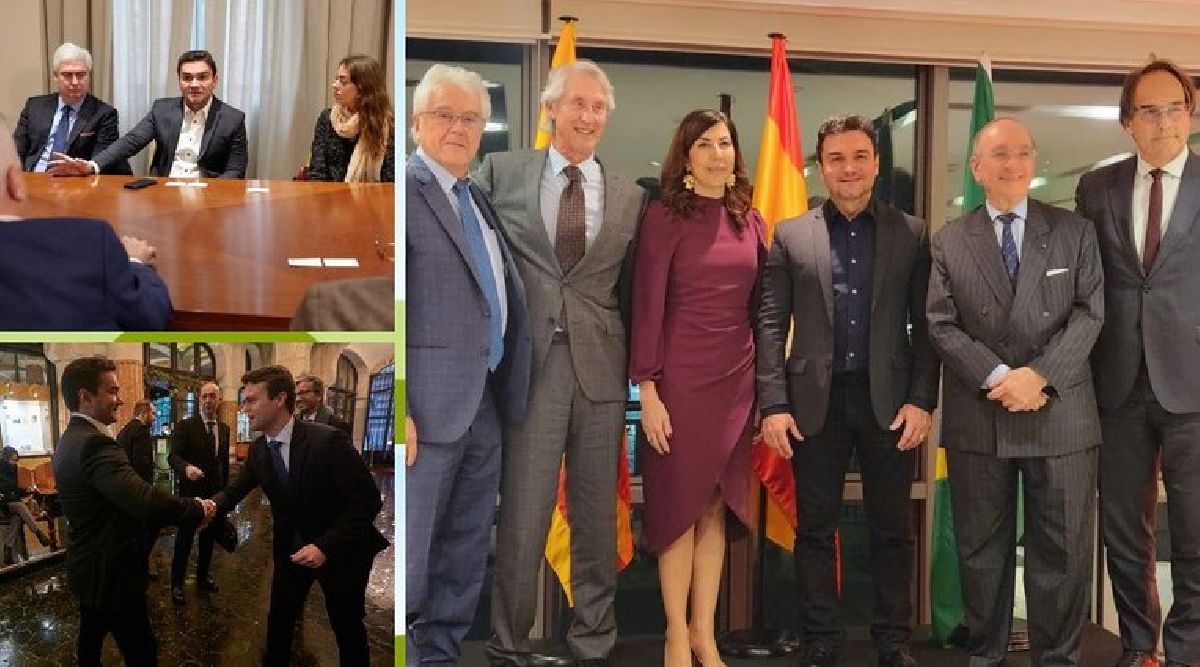 Ministro do Turismo se reúne com investidores europeus na Câmara de Comércio de Barcelona