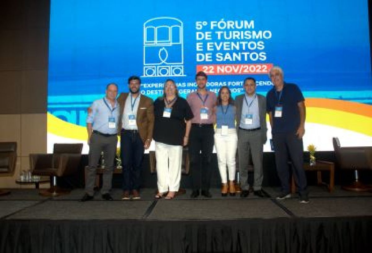 6º Fórum de Turismo e Eventos de Santos aborda a pluralidade turística e oportunidades de negócios na cidade