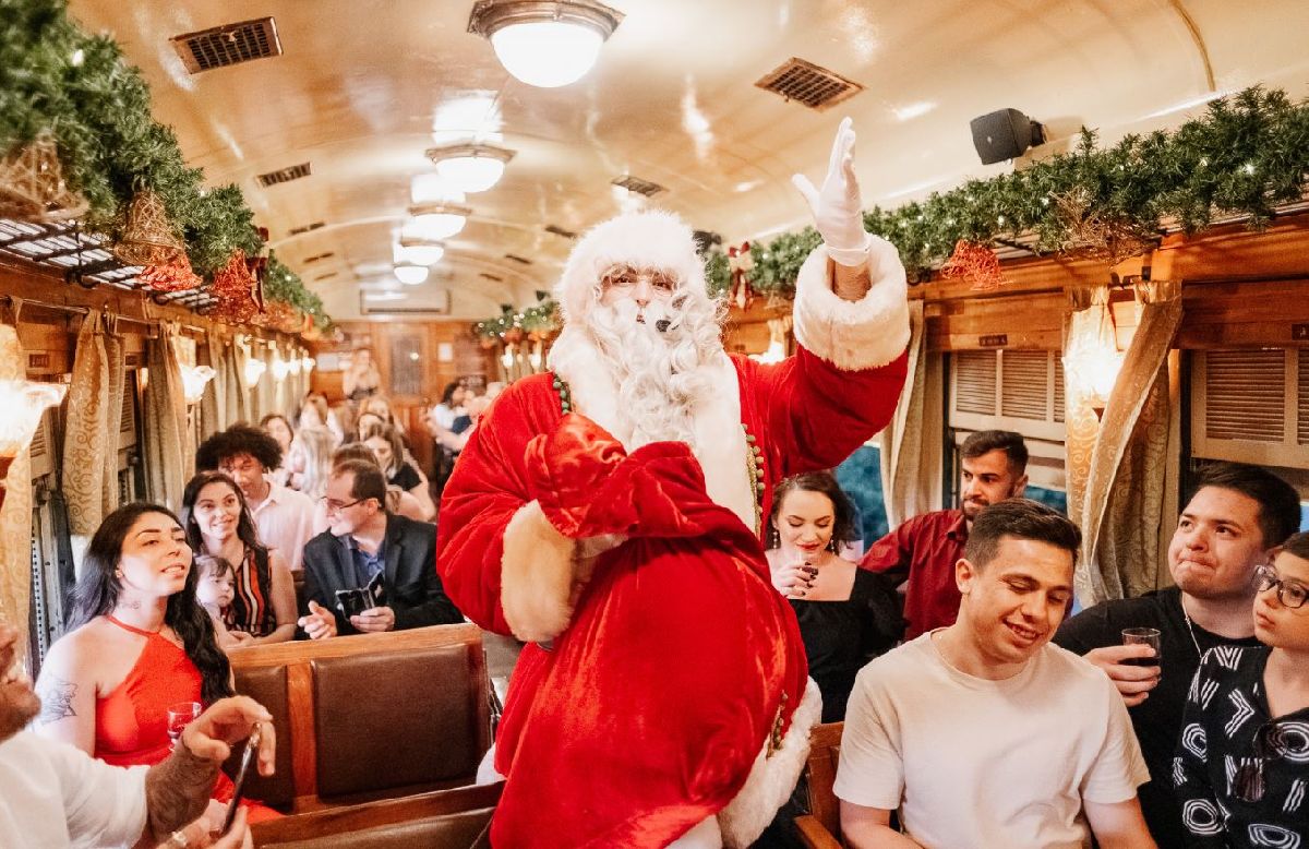 Maria Fumaça-Trem do Vinho tem mais dois sábados com passeios de Natal