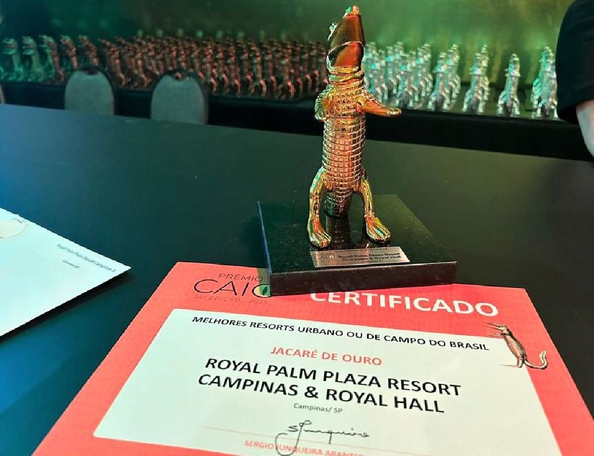 Royal Palm Plaza Resort é destaque no Prêmio Caio 2023 