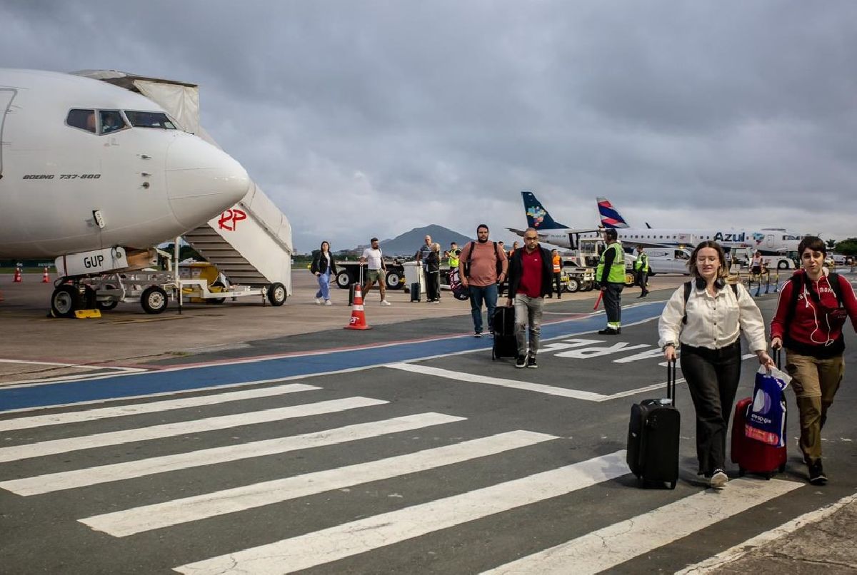 Aeroporto de Navegantes começa o ano com retomada de voos internacionais 