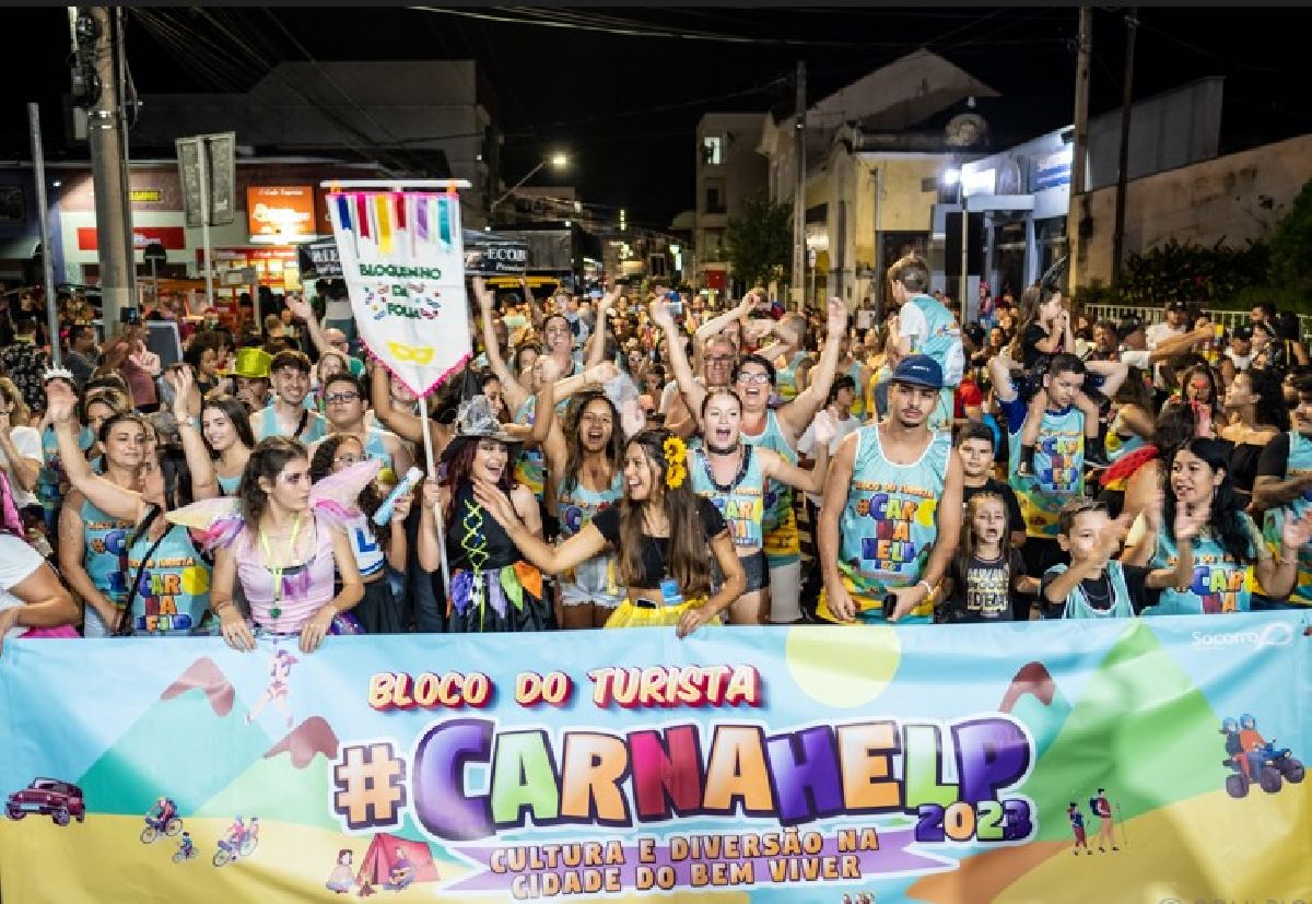 CarnaHelp 2024 -  Bloco do Turista, com tema Carbono Zero, irá inovar o Carnaval do Circuito das Águas Paulista 