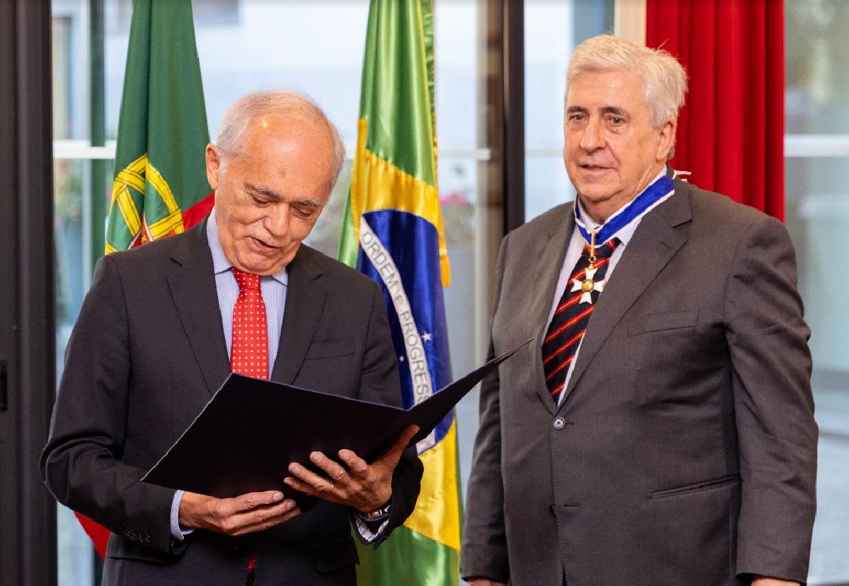 Jorge Rebelo de Almeida condecorado com grau de Comendador da Ordem de Rio Branco