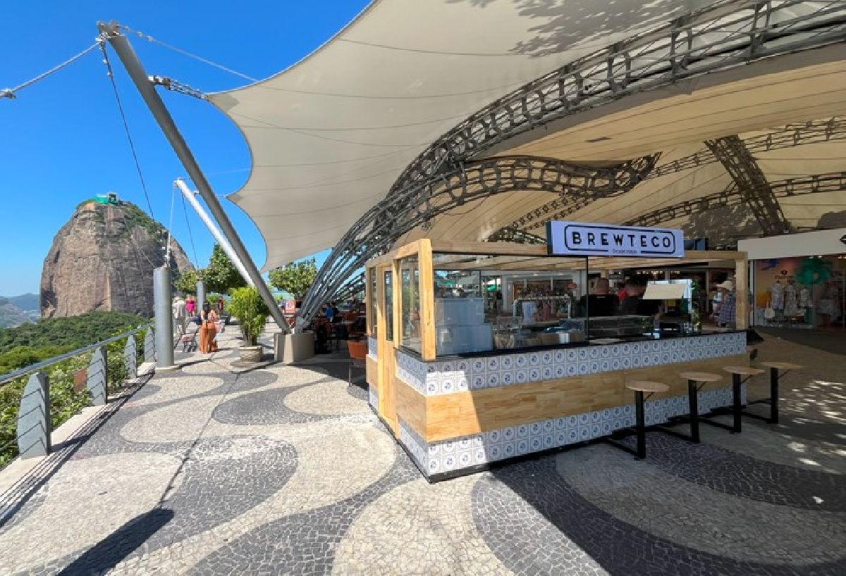 Rede de bares Brewteco abre primeiro quiosque da rede no Parque Bondinho Pão de Açúcar