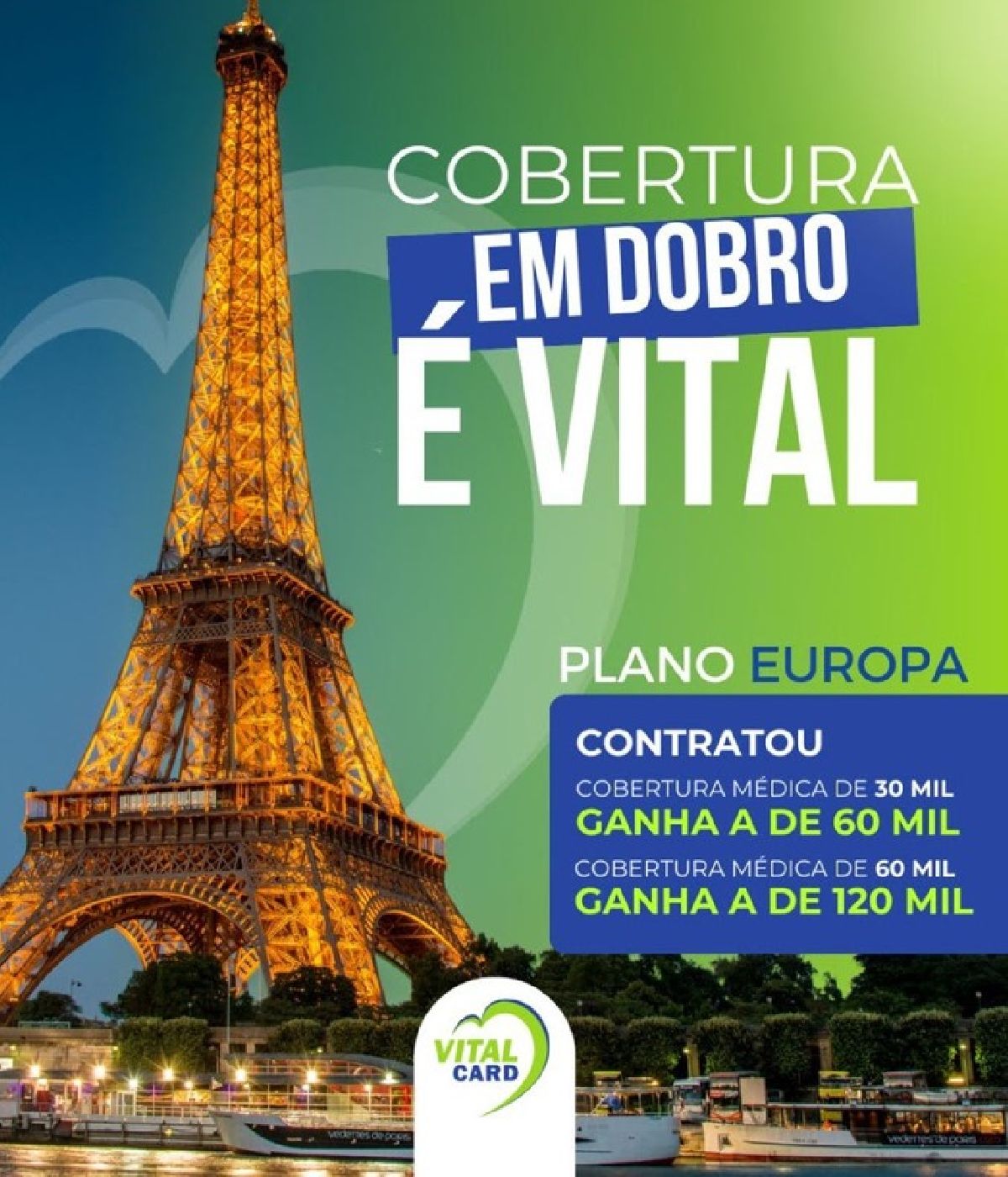 Vital Card oferece cobertura em dobro durante o mês de abril