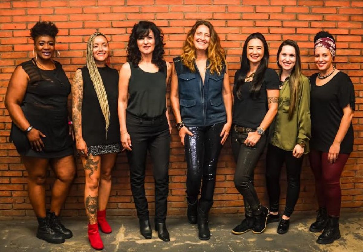 Mulheres no Samba é uma homenagem as Mães no mês de maio em Parque Aquático  do interior Paulista