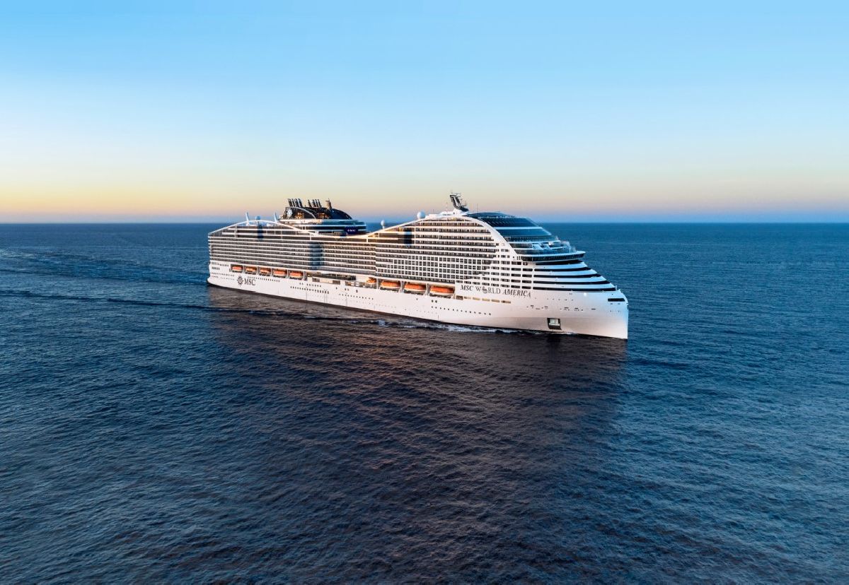  MSC Cruzeiros apresenta sete novos distritos no inovador MSC World America, navio que será inaugurado em 2025