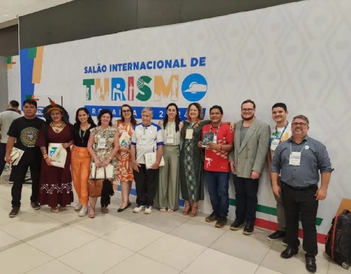 Socorro esteve presente no Salão Internacional de Turismo de Roraima com palestras de Jaqueline e José Fernandes