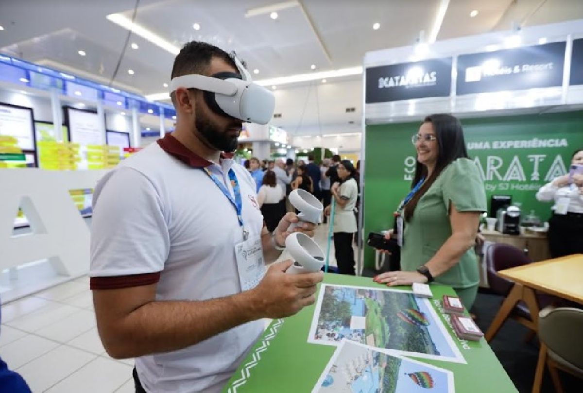 Expositores do 19º Festival das Cataratas inovam e promovem experiências imersivas para os visitantes